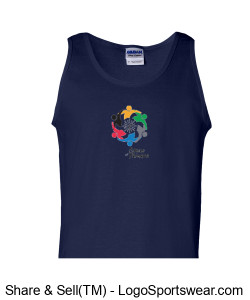 Gildan Adult Ultra Cotton Tank Top Design Zoom
