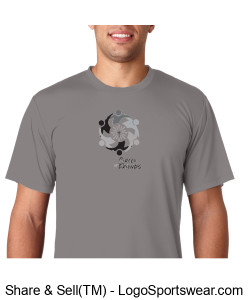 Hanes Men's 4 oz. Cool Dri� Performance T-Shirt Design Zoom