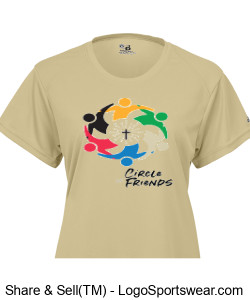 Women's COF Gold T-Shirt Design Zoom