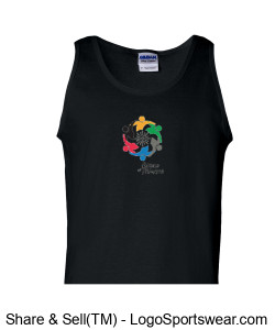 Gildan Adult Ultra Cotton Tank Top Design Zoom