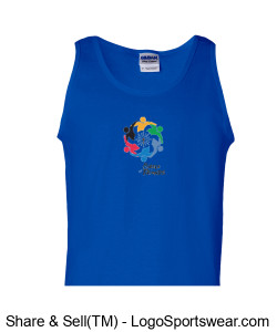 Gildan Adult Ultra Cotton Tank Top Design Zoom