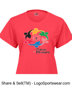 Women's COF Coral T-Shirt Design Zoom