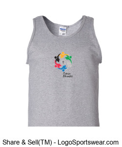 Gildan Adult Ultra Cotton Tank Top Design Zoom