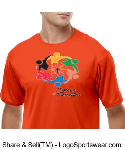 Men's COF Orange T-Shirt Design Zoom